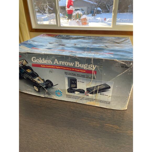 Golden Arrow Remote Control Radio Shack RC F10 Frame Buggy - Picture 2 of 16